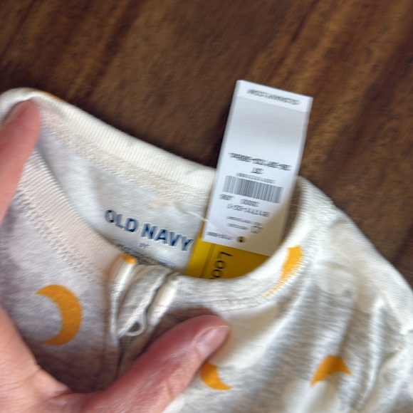 NWT Old Navy 4pc Kids Pajama Set - Pink, White, Yellow, Blue - Picture 5 of 10